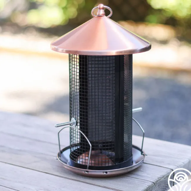 Copper Bird Feeder>Heirloom Roses Outlet