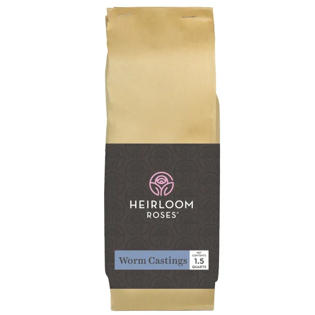 Worm Castings>Heirloom Roses