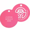Pink Custom Plant Tag With Your Own Message>Heirloom Roses Discount