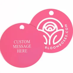 Pink Custom Plant Tag With Your Own Message>Heirloom Roses Discount